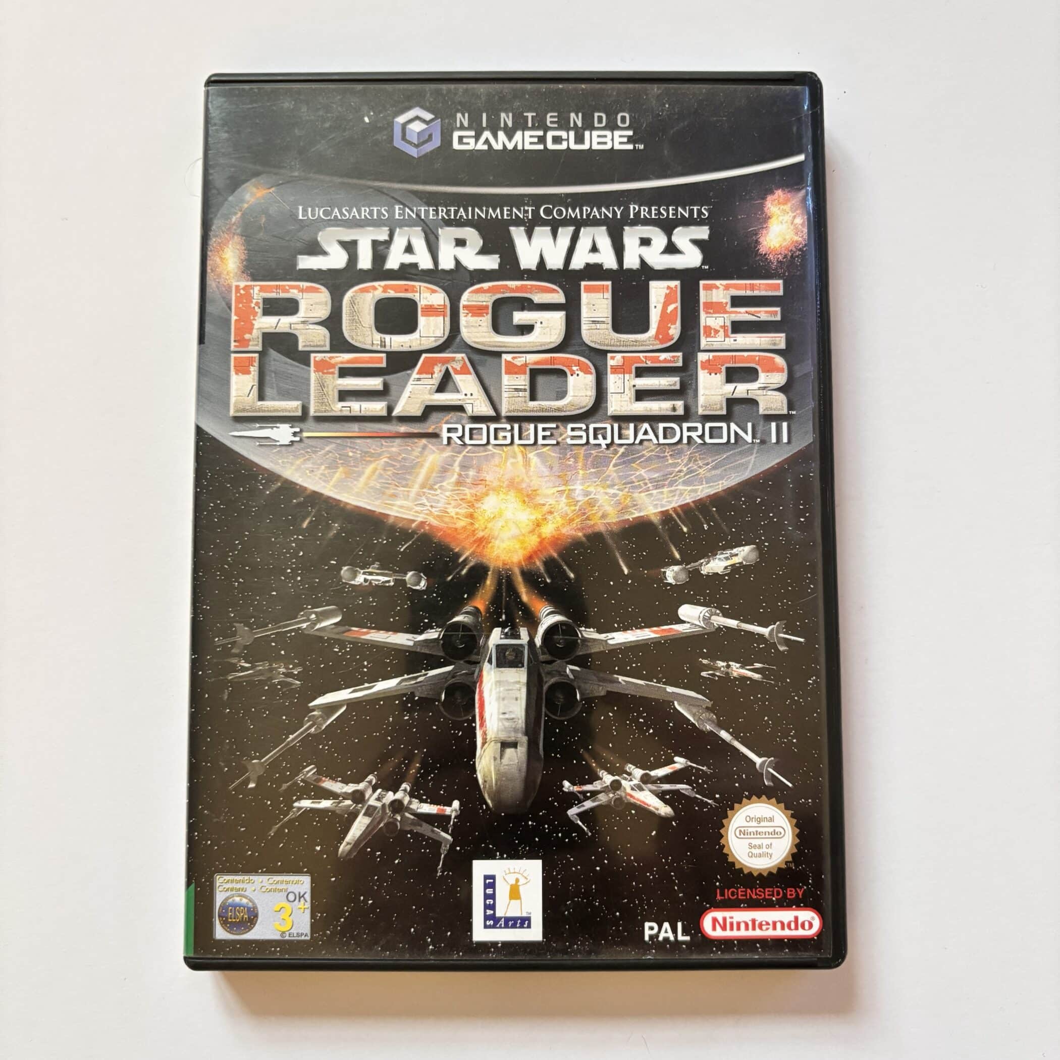Star Wars Rogue Squadron II Rogue Leader GameCube game