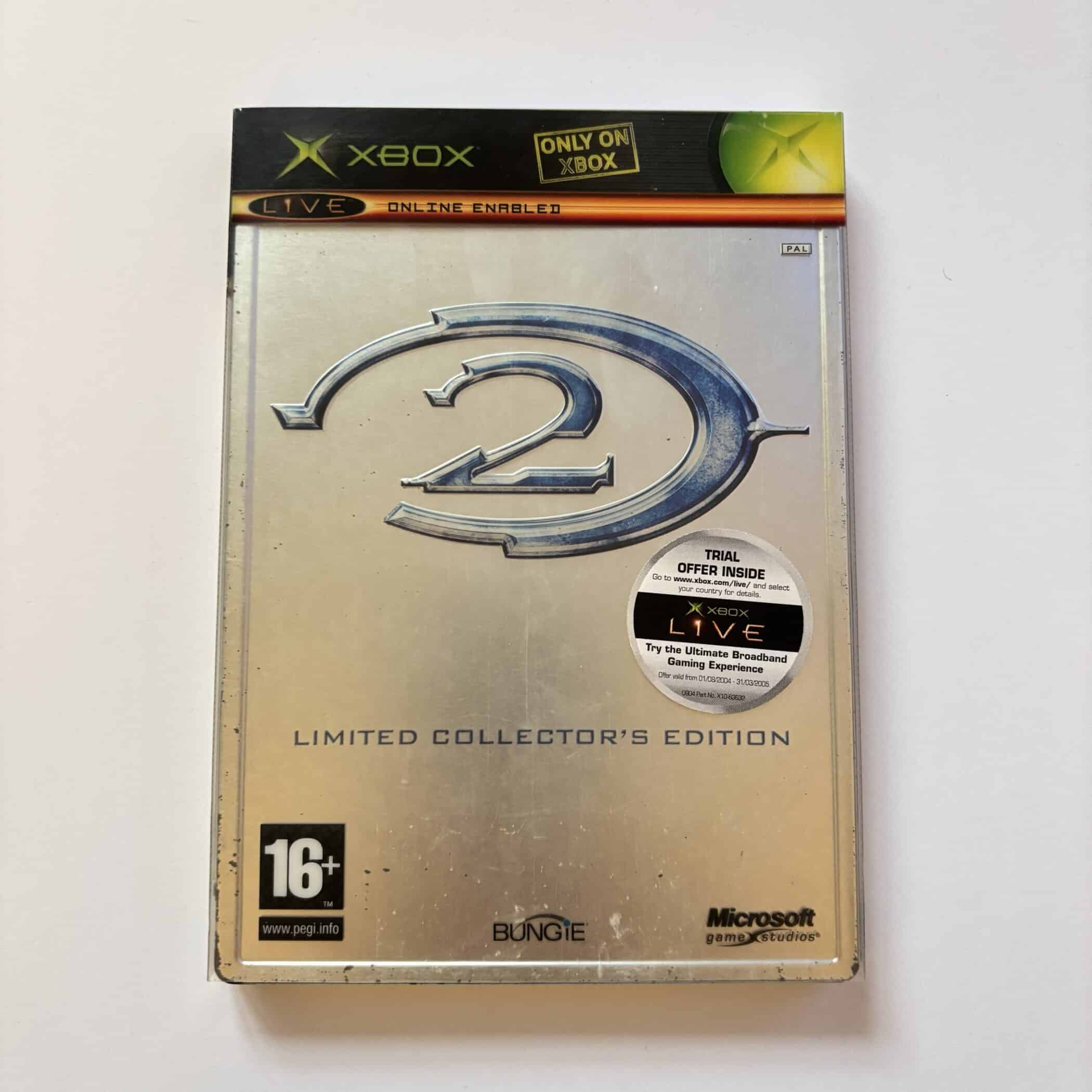 Halo 2 Limited Collectors Edition Xbox Steelbook Game