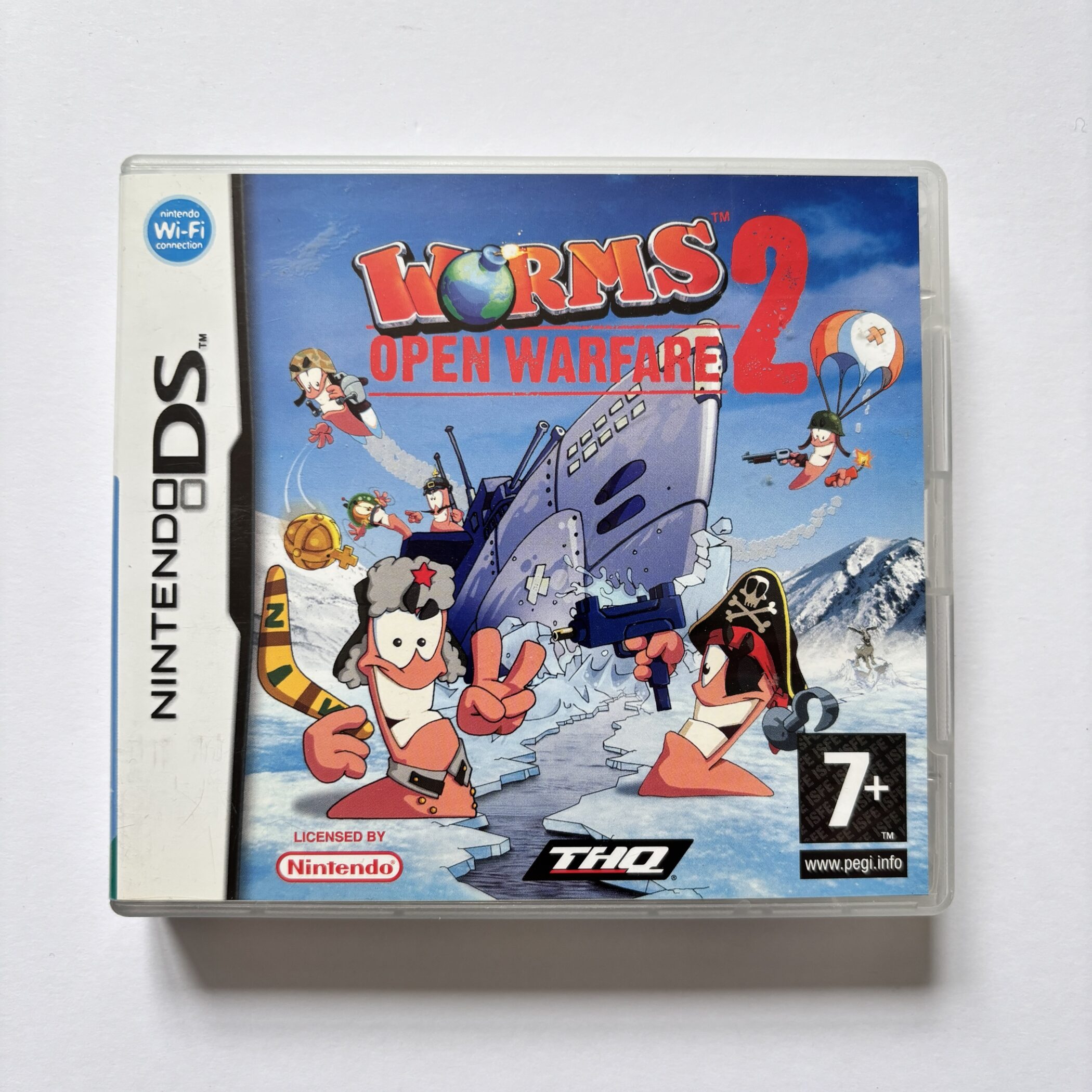 Worms 2 Open Warfare nintendo ds game