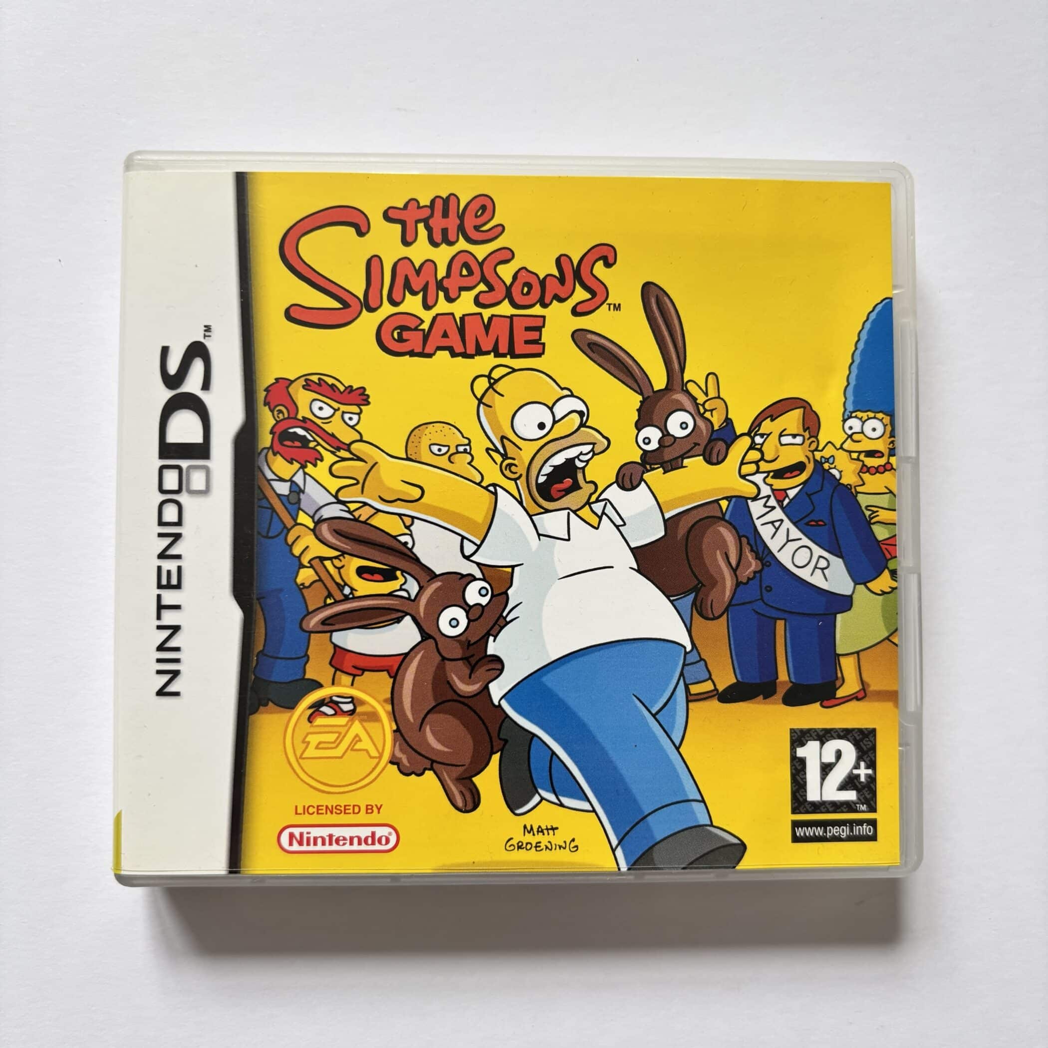The simpsons game nintendo ds