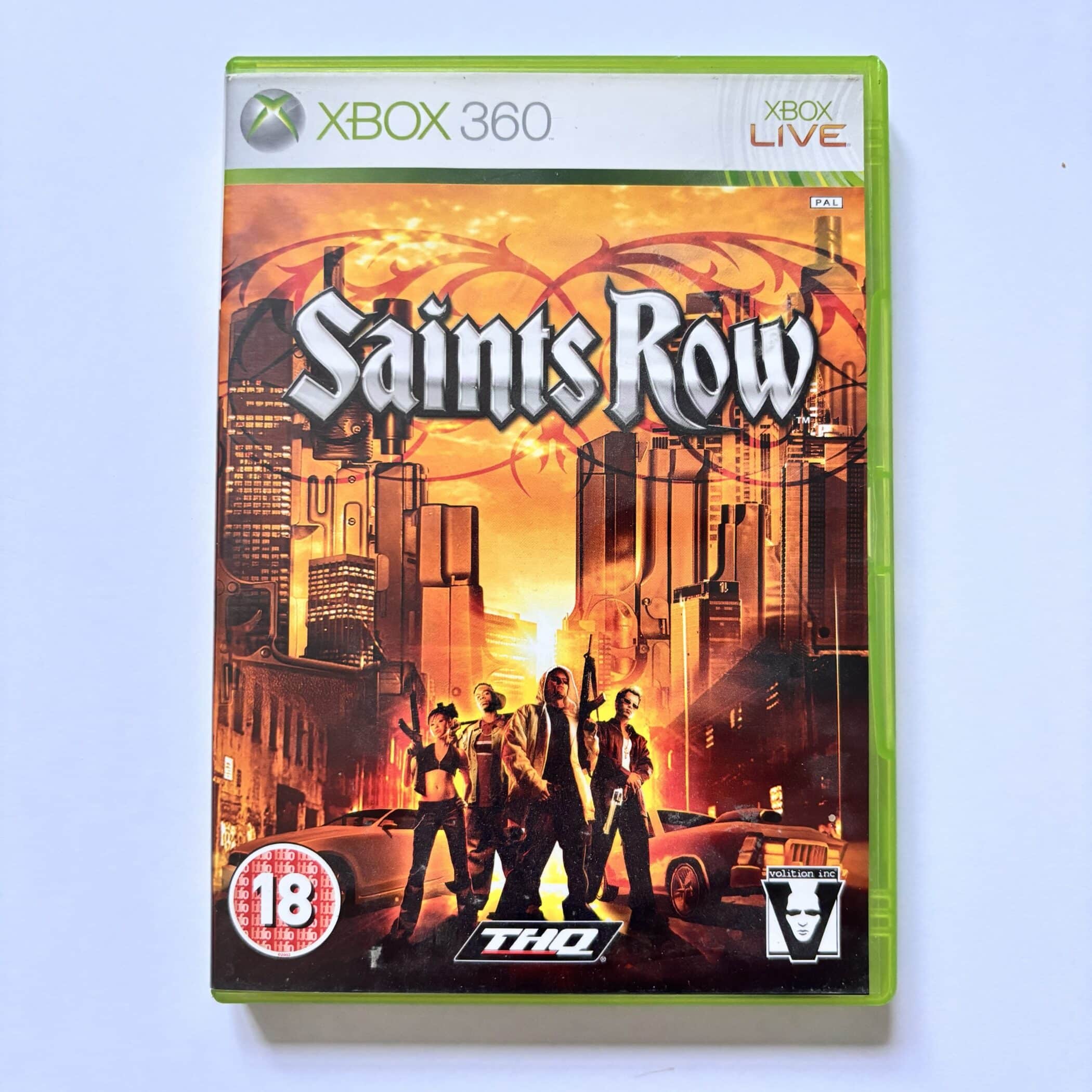 Saints row xbox 360 game