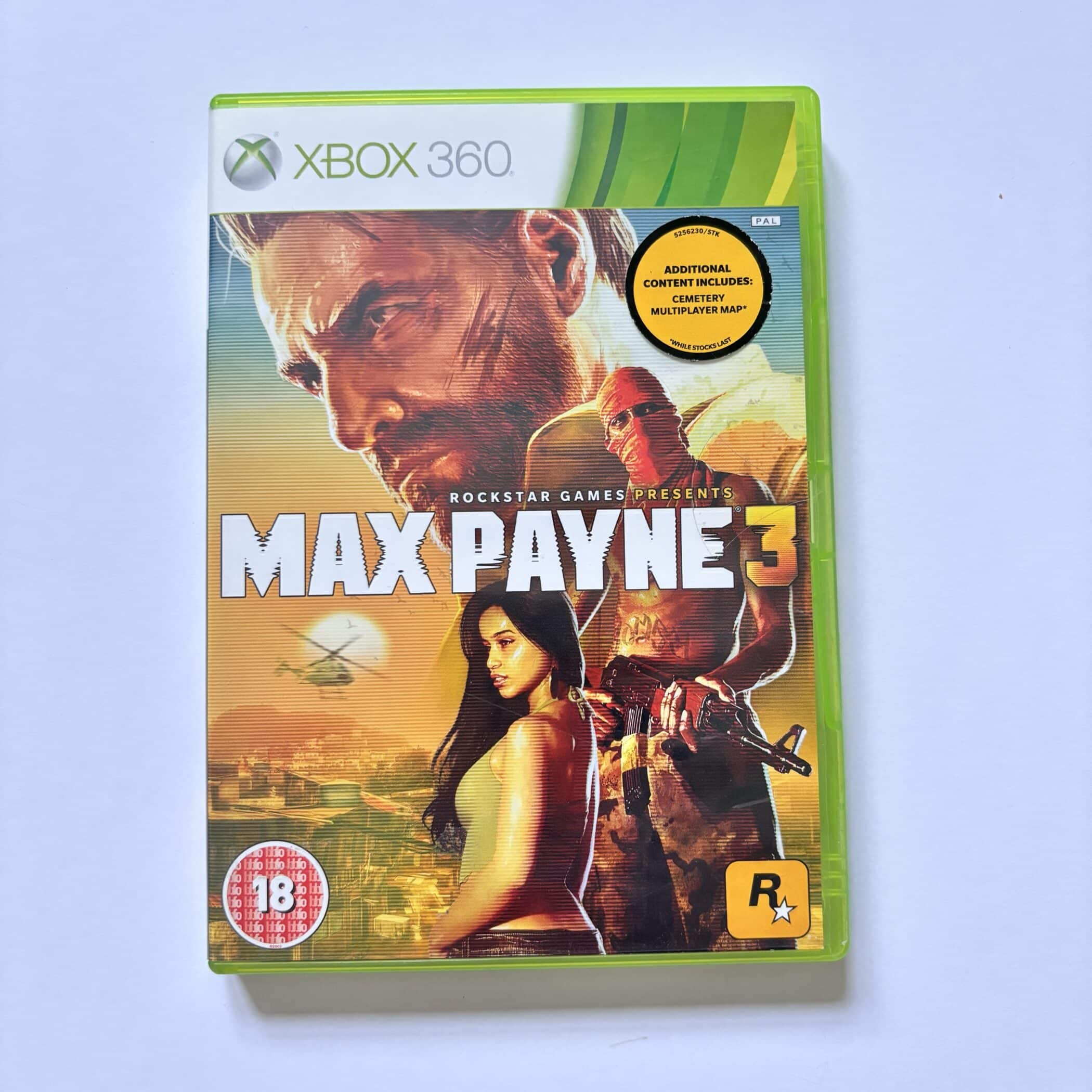 Max Payne 3 Xbox 360 game
