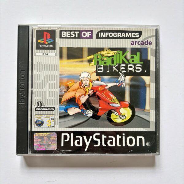 Radikal Bikers PlayStation 1 PS1 Sony Buone Condizioni