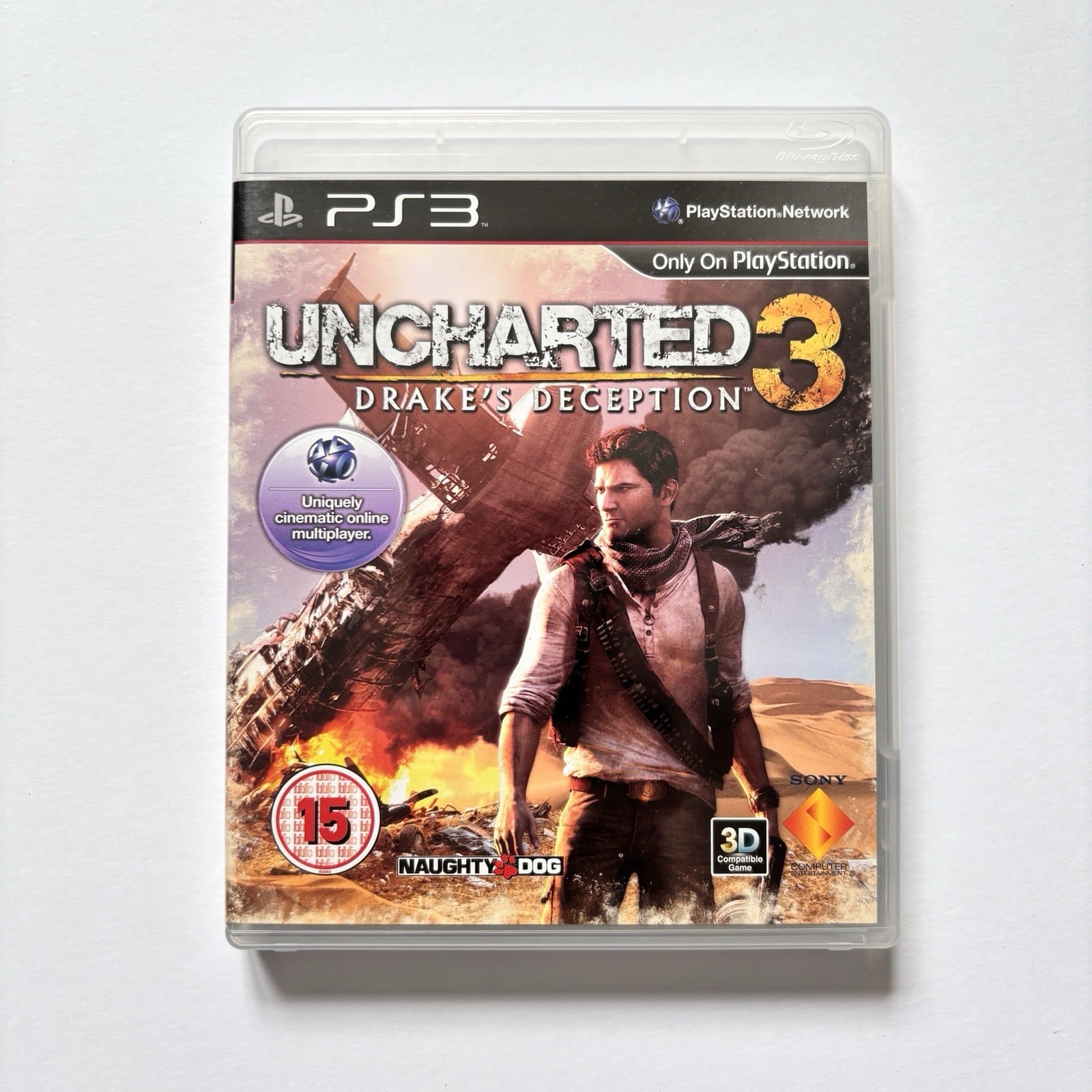Uncharted 3 Drakes Deception ( PS3, PAL ) - Complete with Manual