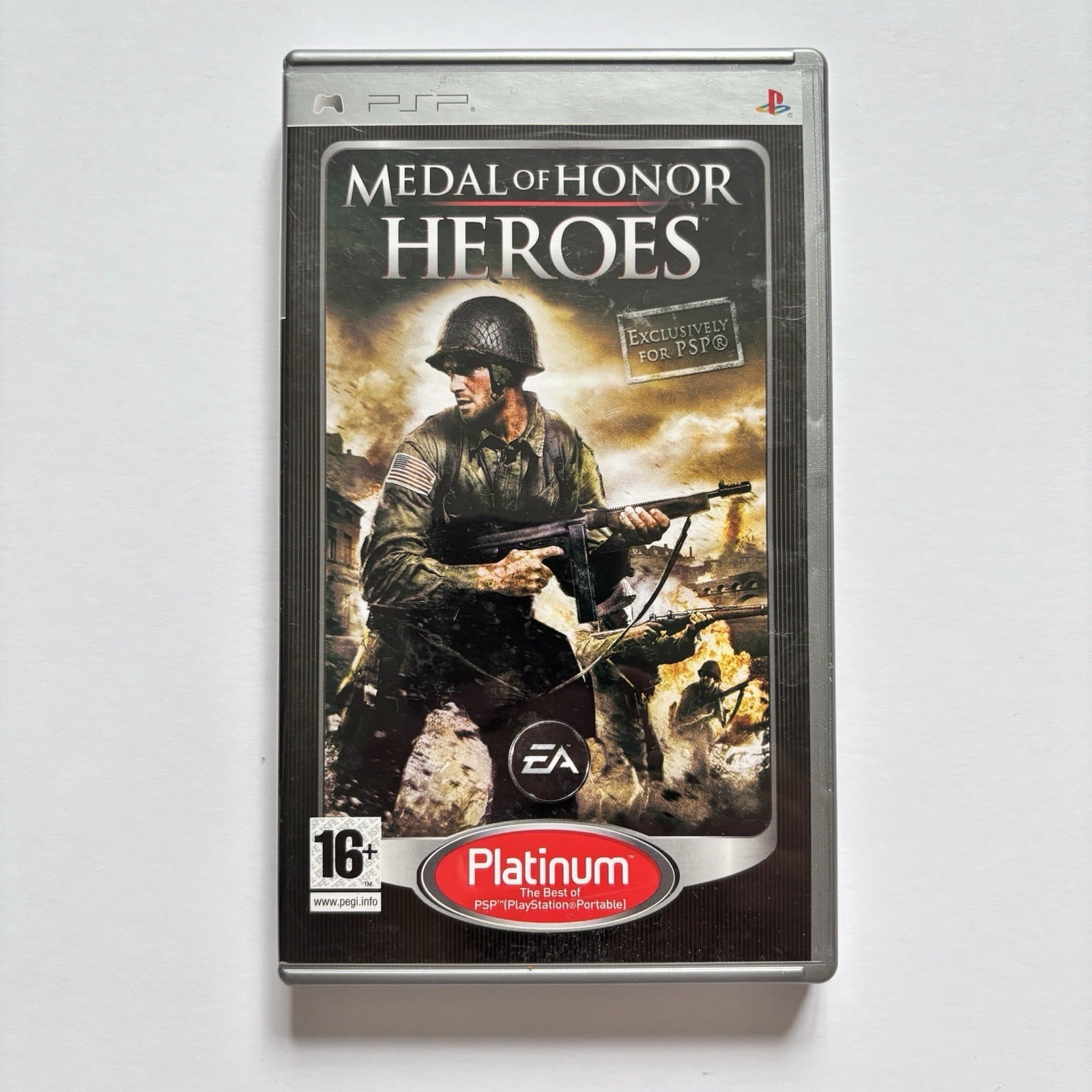 Medal of Honor Heroes Platinum  ( Sony PSP, PAL )