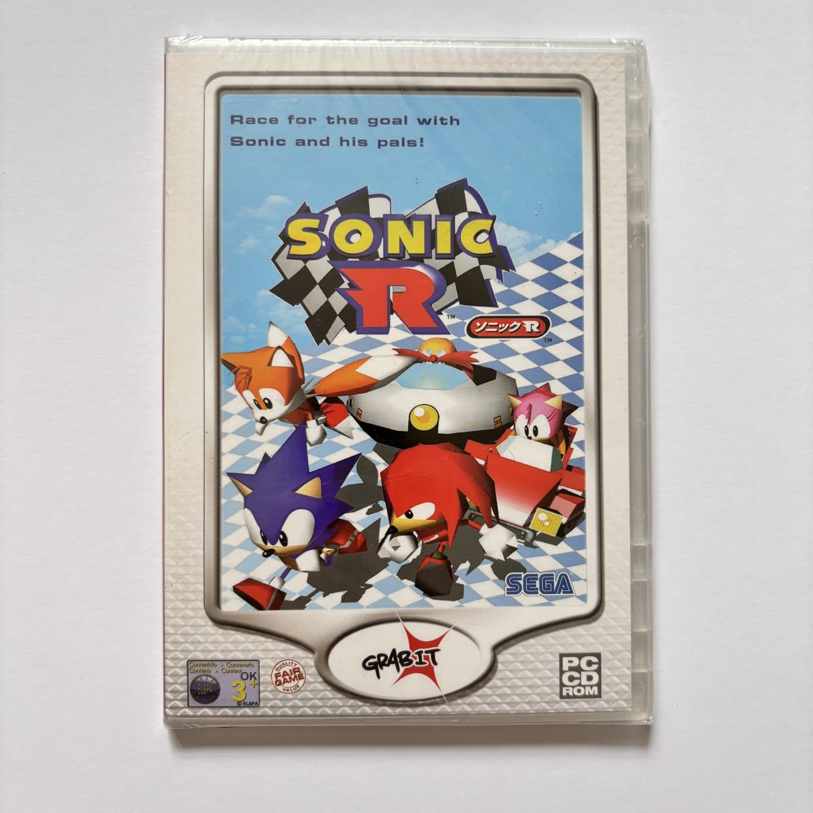 Sonic R - PC CD-ROM - SEGA - Racing - NEW & SEALED