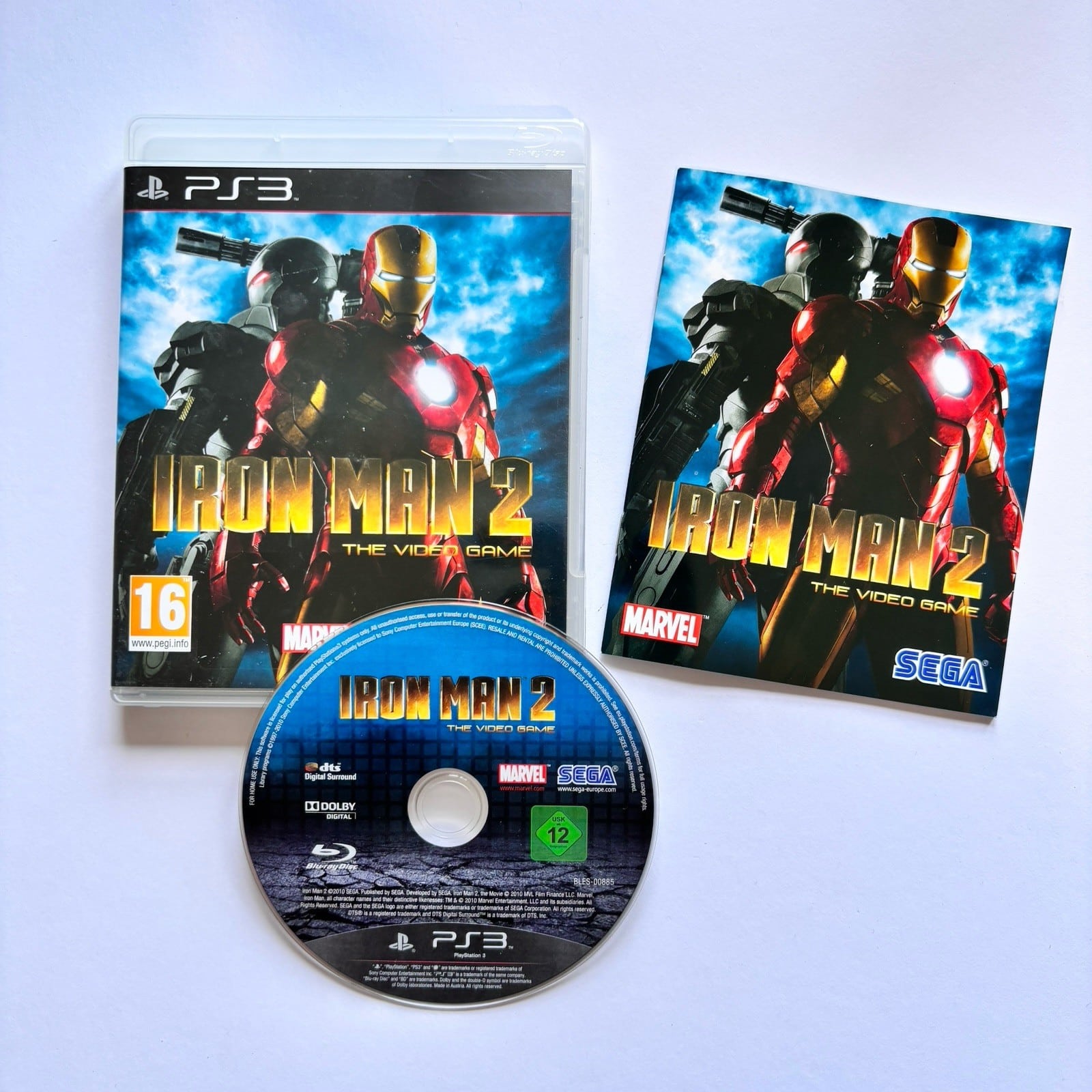 Iron Man 2 (Sony PlayStation 3, PS3 ) PAL | Complete