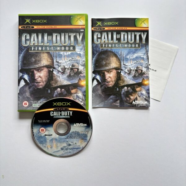 Call of Duty: Finest Hour Original Xbox ( PAL )