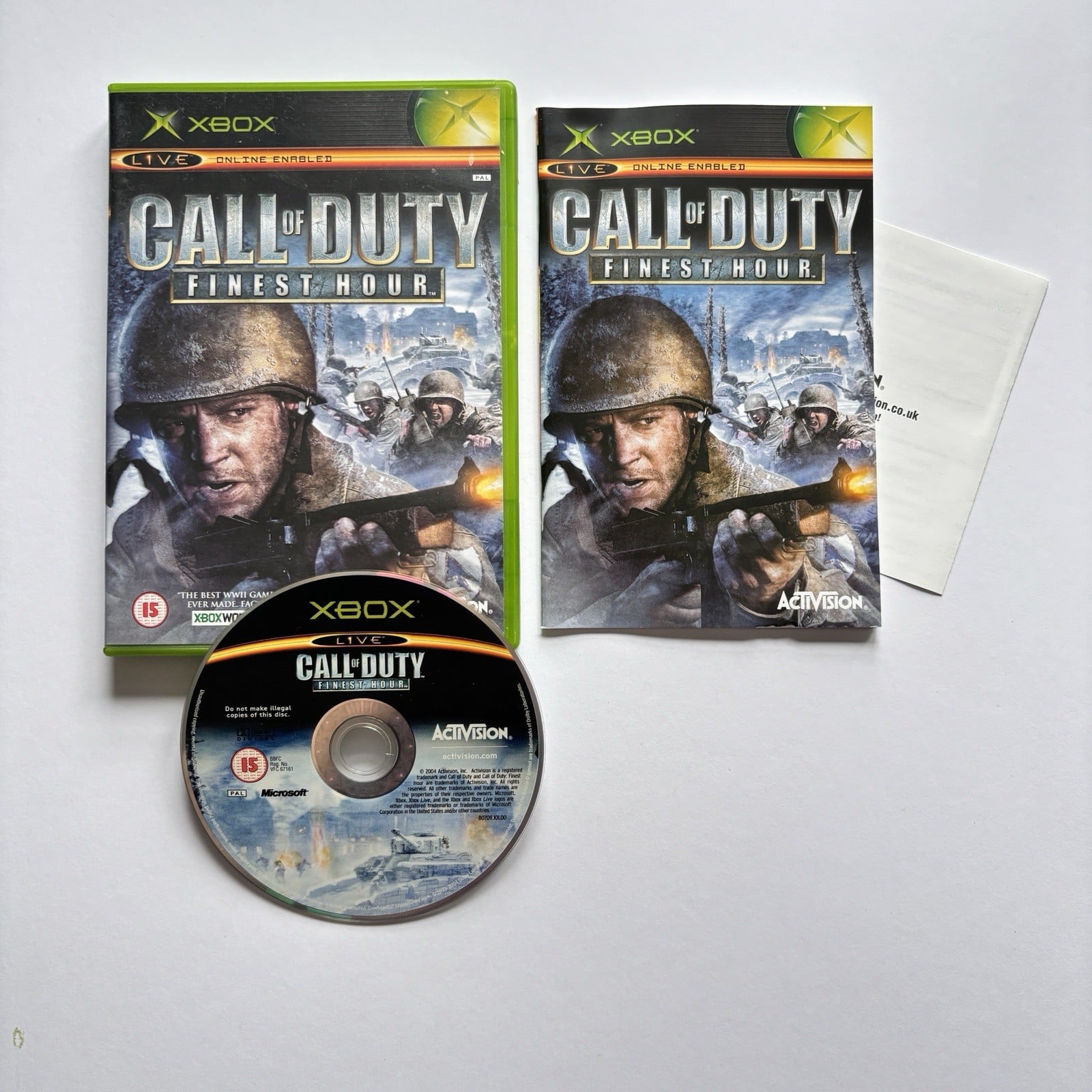 Call of Duty: Finest Hour Original Xbox ( PAL )