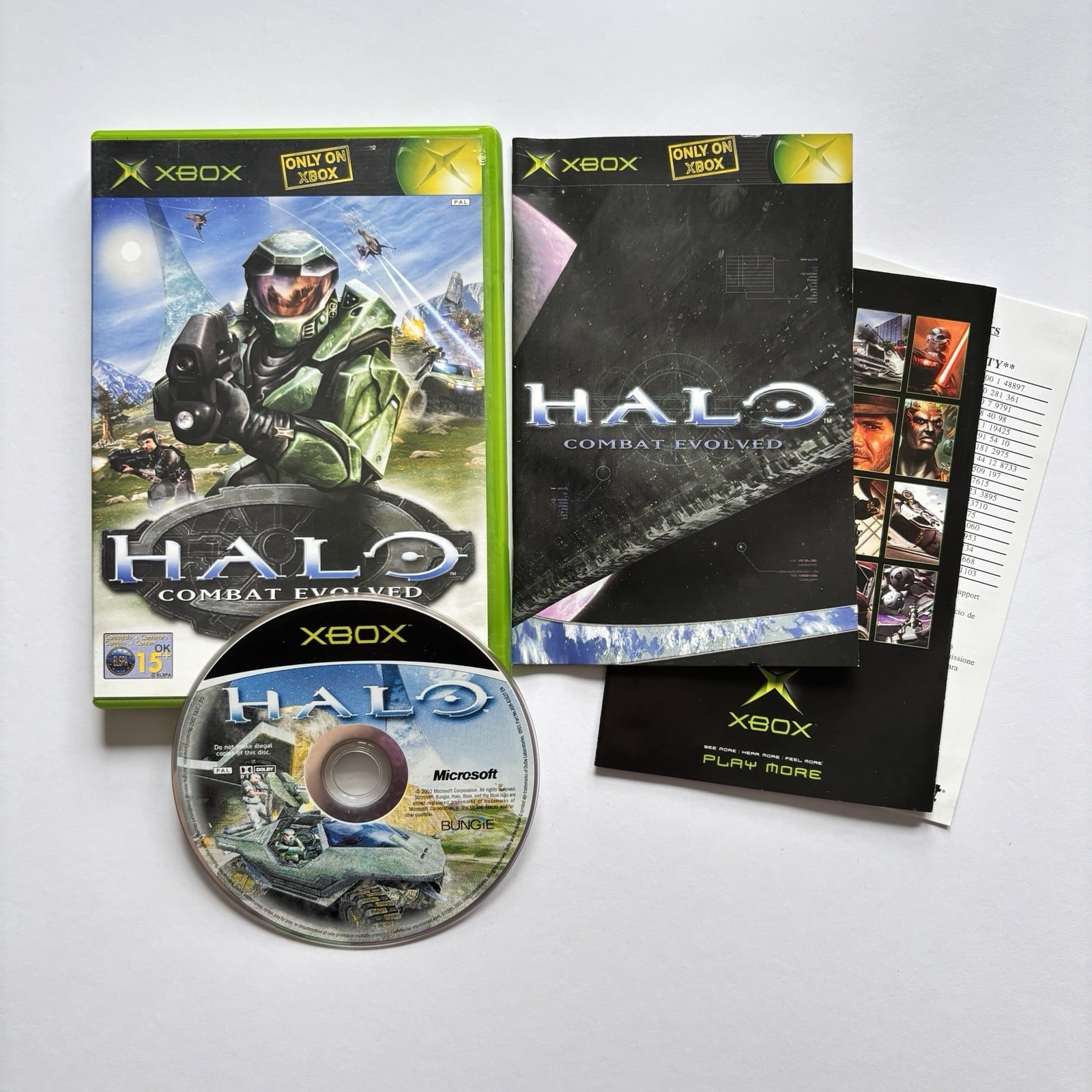 Halo Combat Evolved ( Microsoft Xbox, PAL )  - Complete