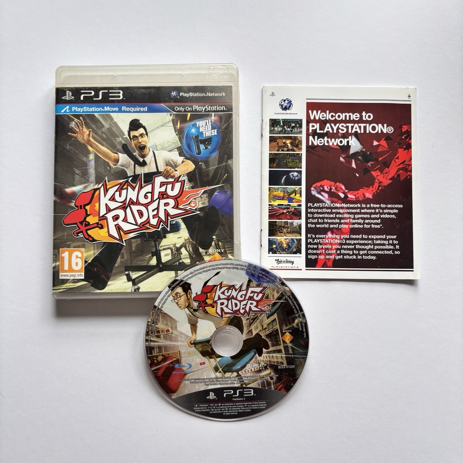 Kung Fu Rider ( Sony PlayStation 3, PS3, Complete )