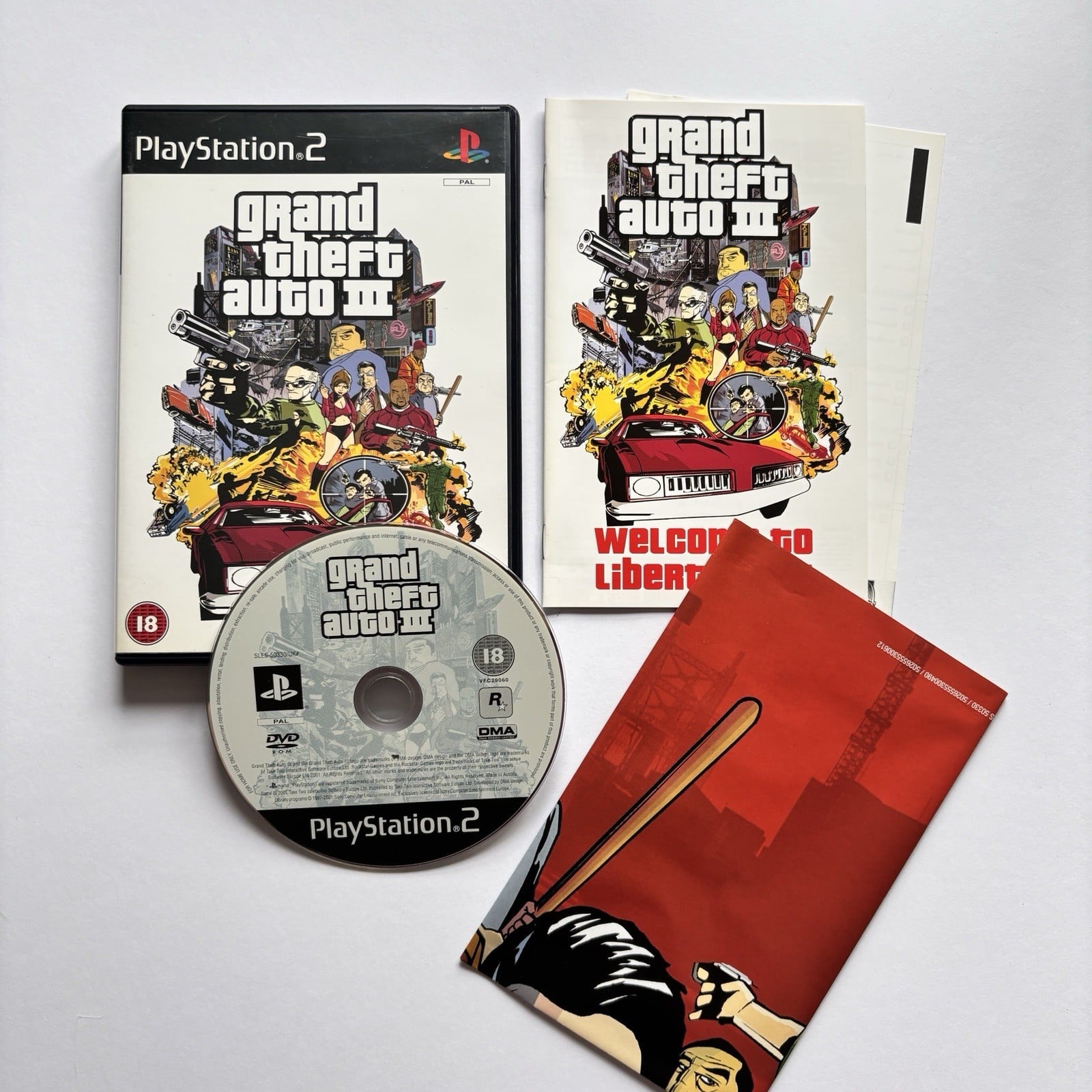 Grand Theft Auto 3 GTA ( Sony PlayStation 2, PAL, Complete )