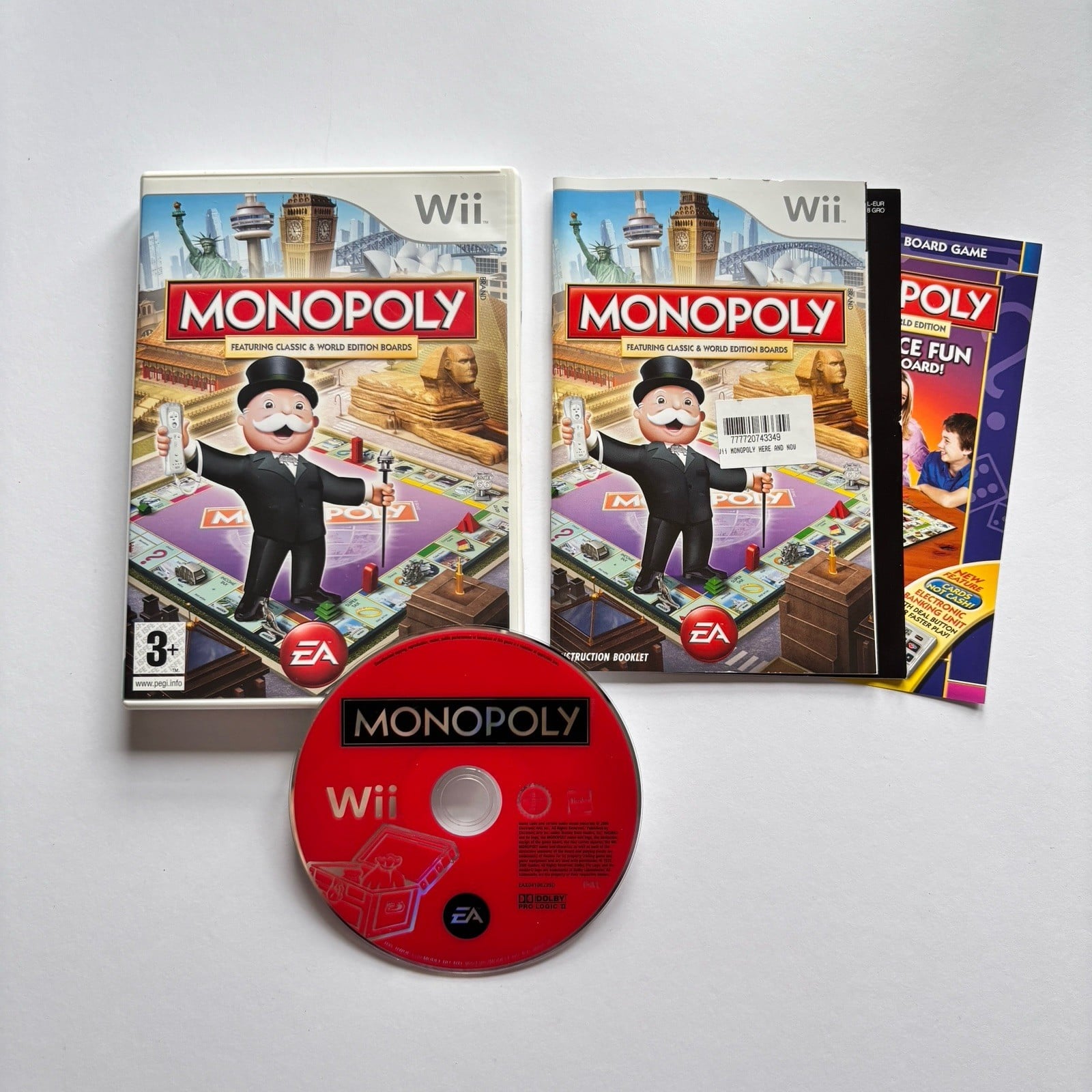 Monopoly ( Nintendo Wii, PAL, Complete )