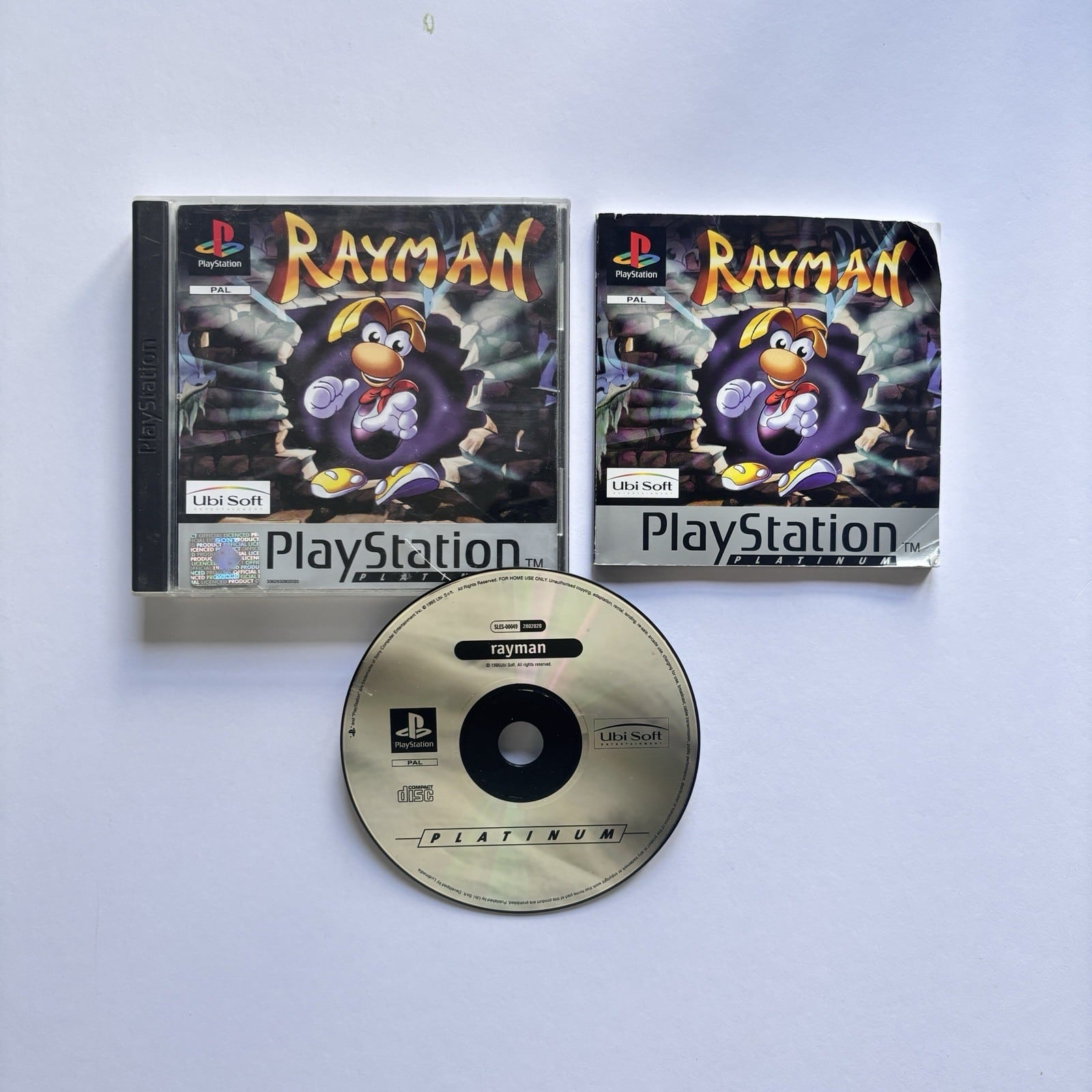Rayman ( Sony PlayStation 1, PAL, Complete )