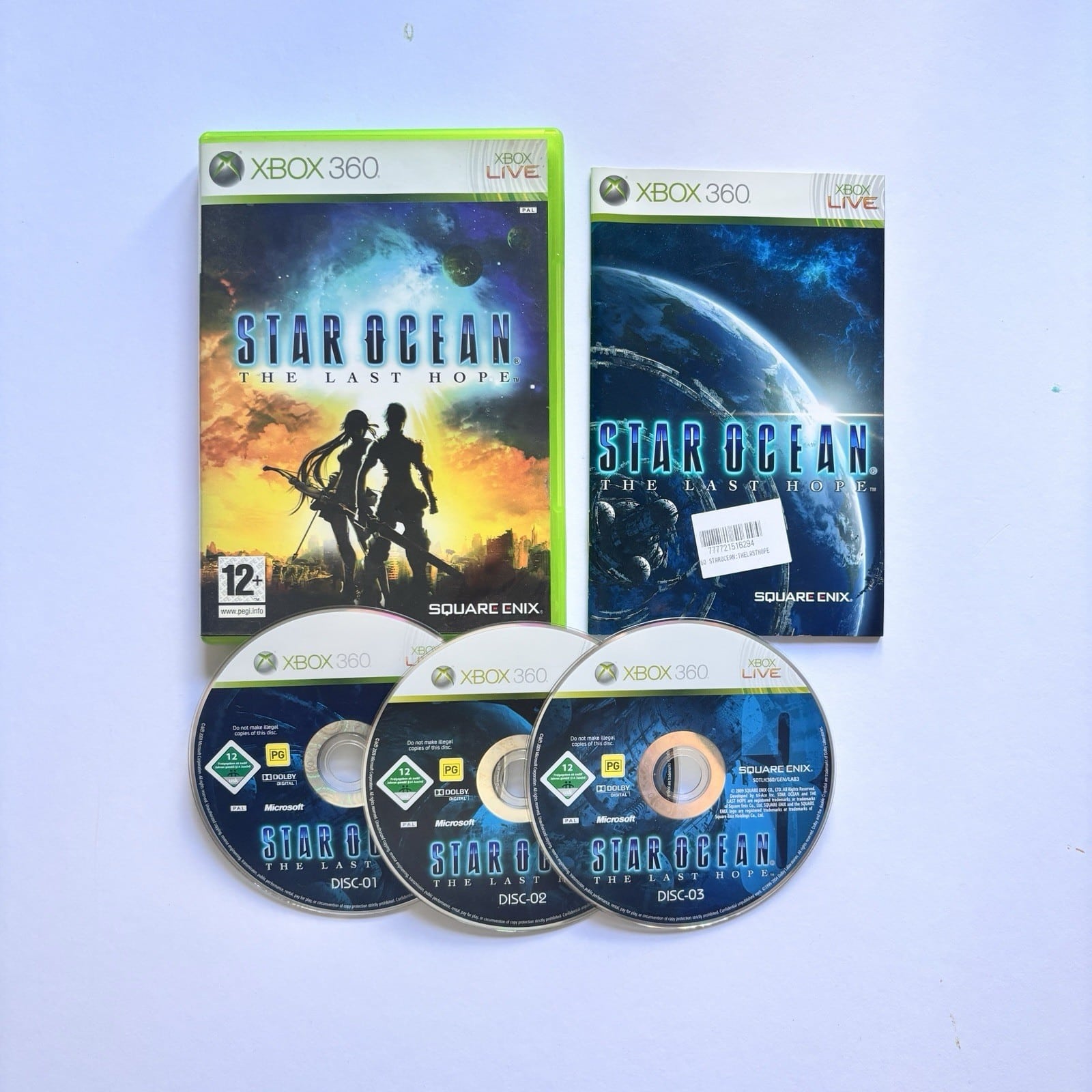 Star Ocean: The Last Hope ( Microsoft Xbox 360,  PAL, Complete )