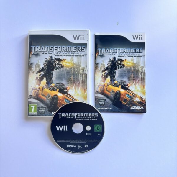 Transformers: Dark of the Moon Stealth Force Edition ( Nintendo Wii, PAL )