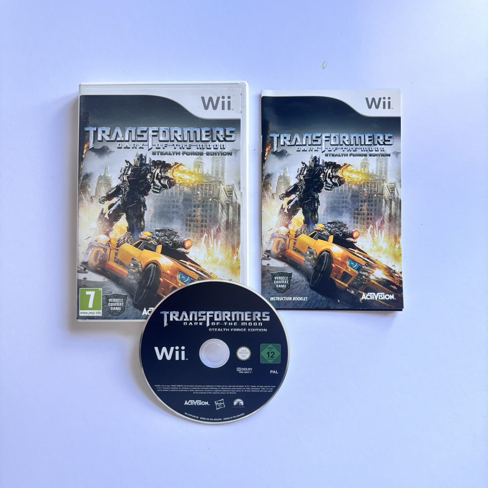 Transformers: Dark of the Moon Stealth Force Edition ( Nintendo Wii, PAL )