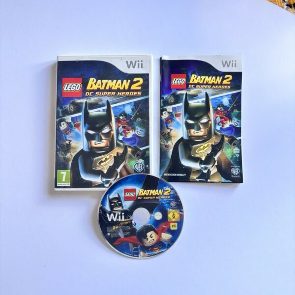 LEGO Batman 2: DC Super Heroes ( Nintendo Wii, PAL, Complete )