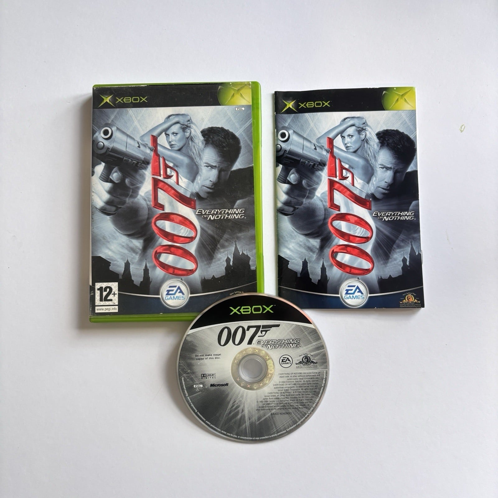 James Bond 007: Everything or Nothing ( Microsoft Xbox, PAL, Complete )