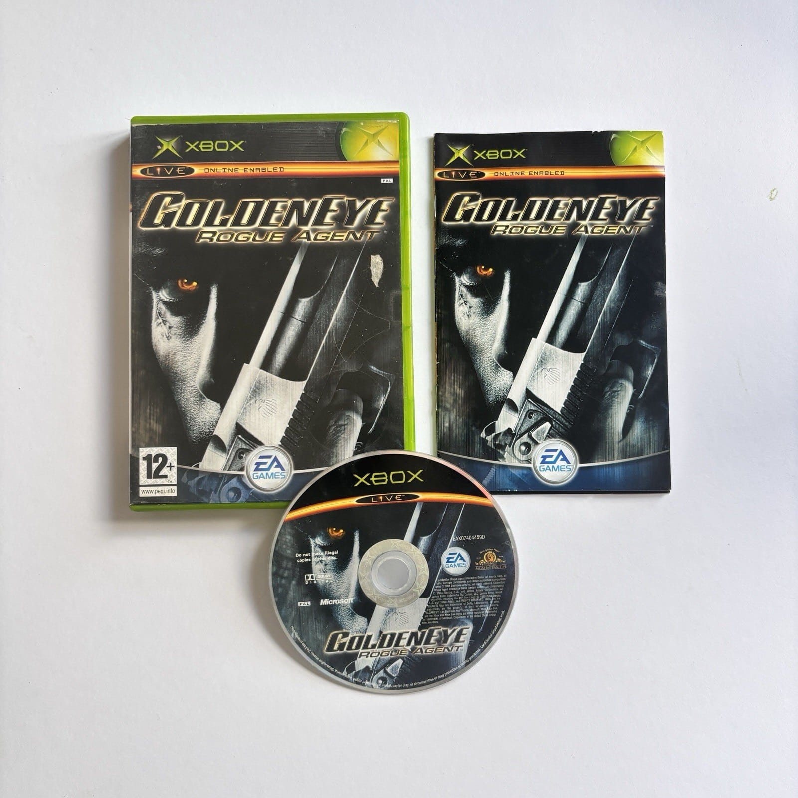 GoldenEye: Rogue Agent ( Microsoft Xbox, PAL, Complete )