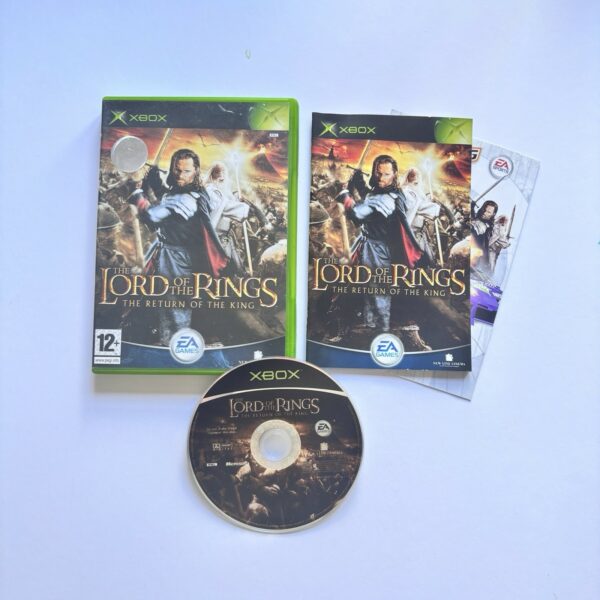 The Lord of the Rings The Return of the King ( Microsoft Xbox, PAL, Complete )