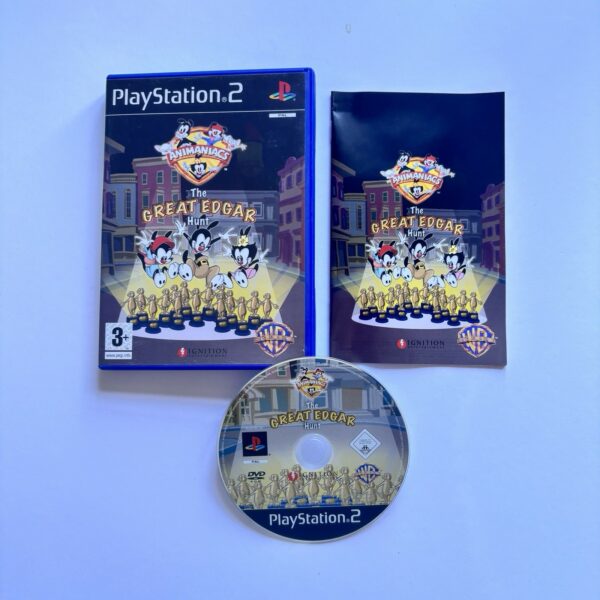 Animaniacs The Great Edgar Hunt ( Sony PlayStation 2, PAL, Complete )