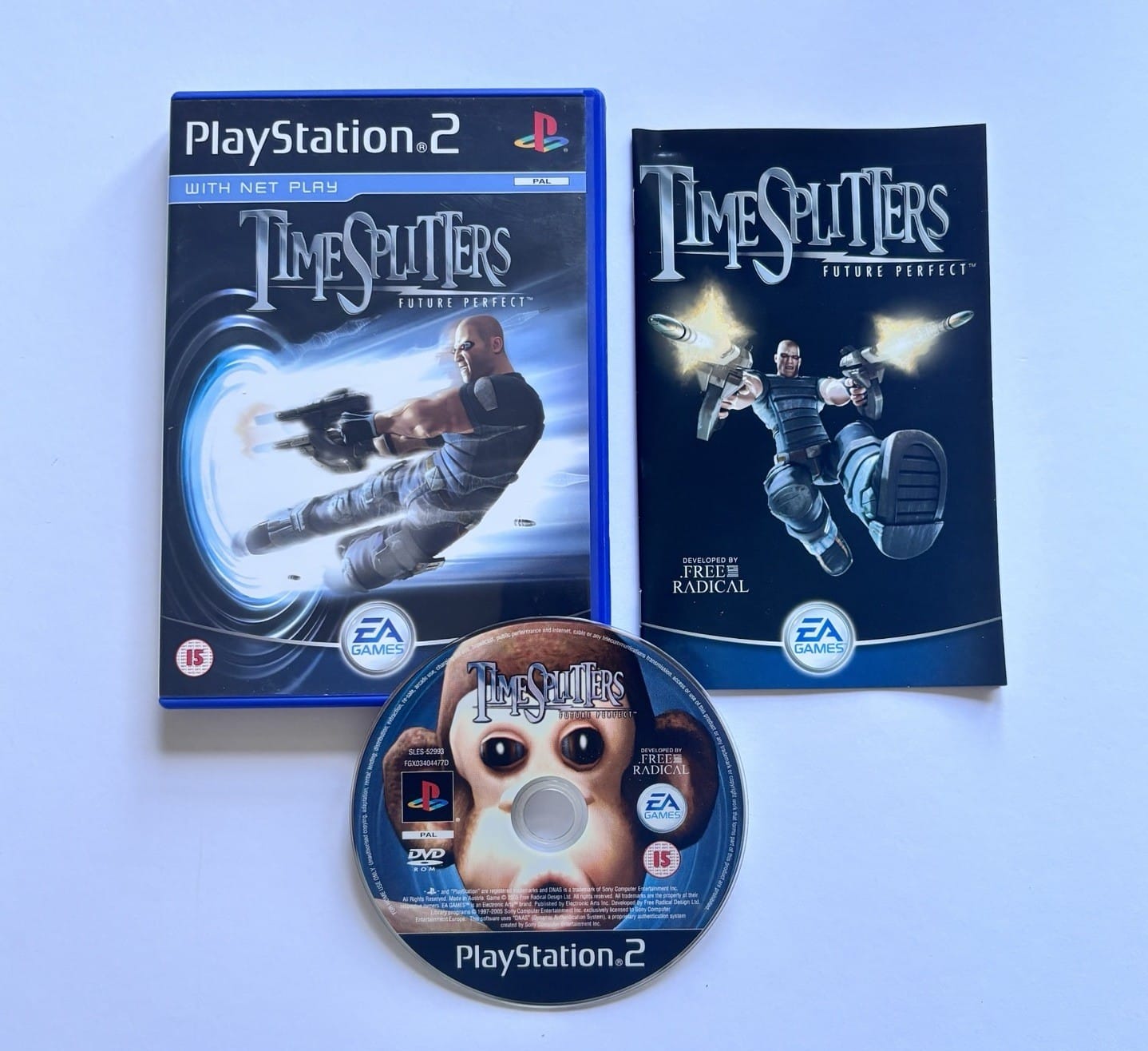 TimeSplitters Future Perfect ( Sony PlayStation 2, PAL, Complete )