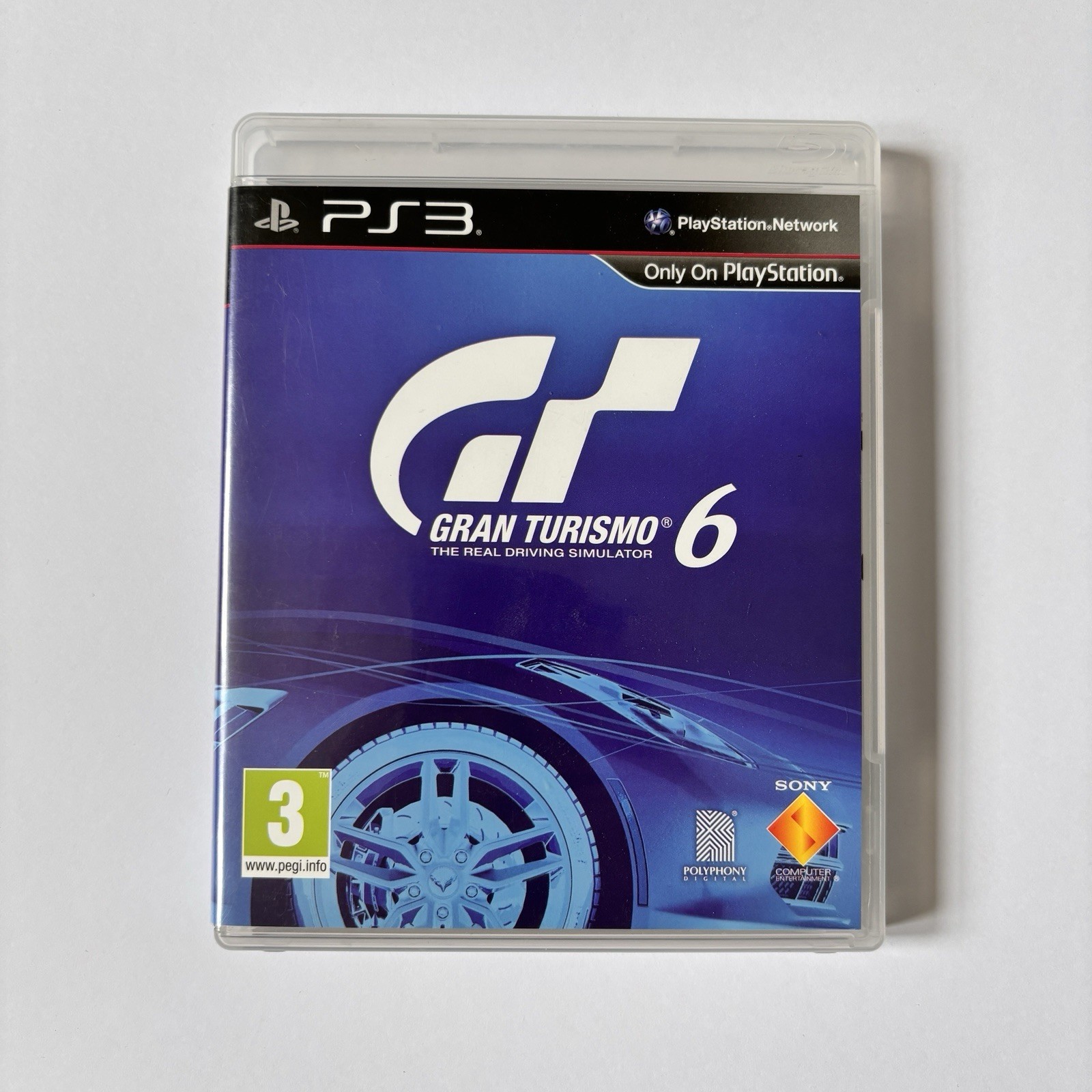 Gran Turismo 6 Sony Playstation PS3 Video Game PAL Tested & Working