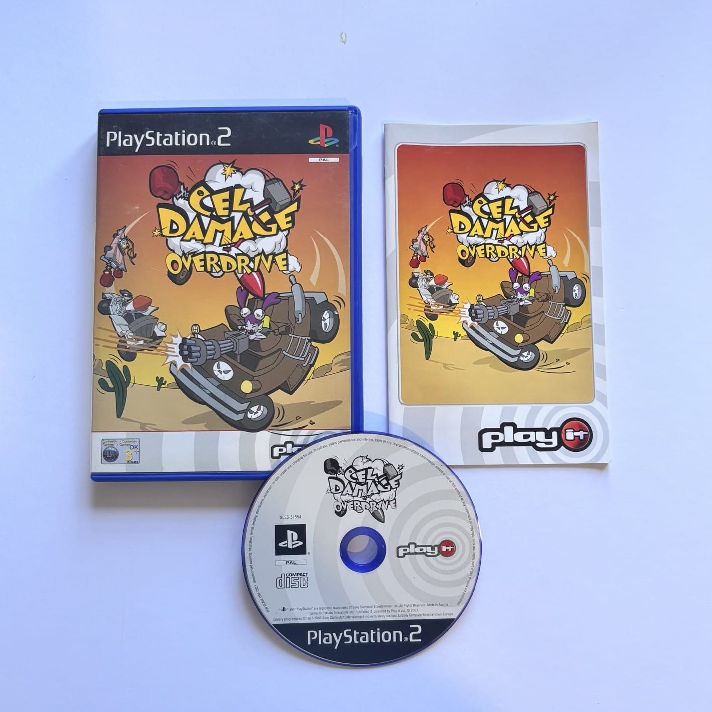 Cel Damage Overdrive ( Sony PlayStation 2, PAL, Complete )