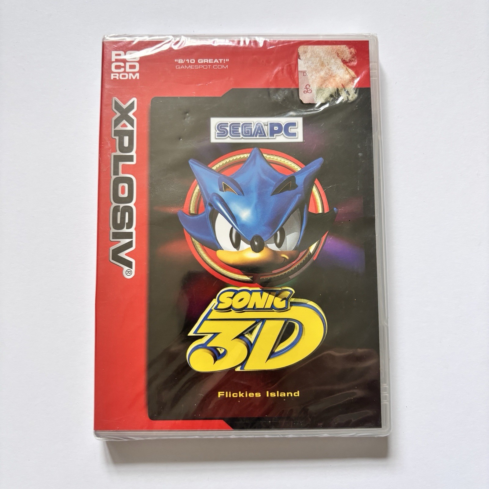 Sonic 3D - PC Game, New & Sealed