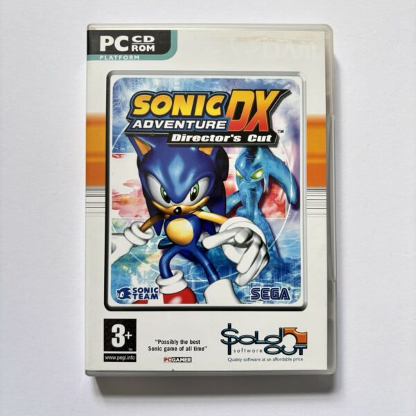 SONIC ADVENTURE DX Director’s Cut Game PC CD-ROM 2 Discs