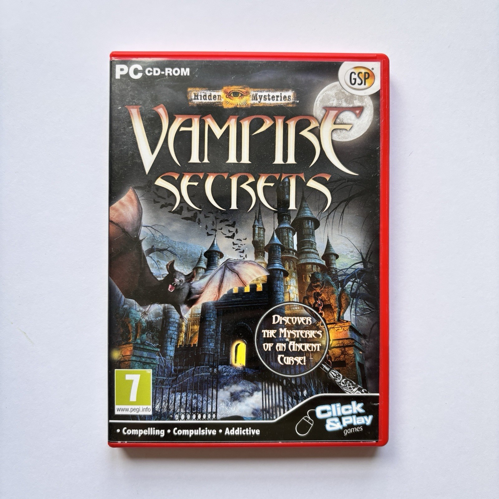 Hidden Mysteries: Vampire Secrets PC Hidden Object Game CD Rom