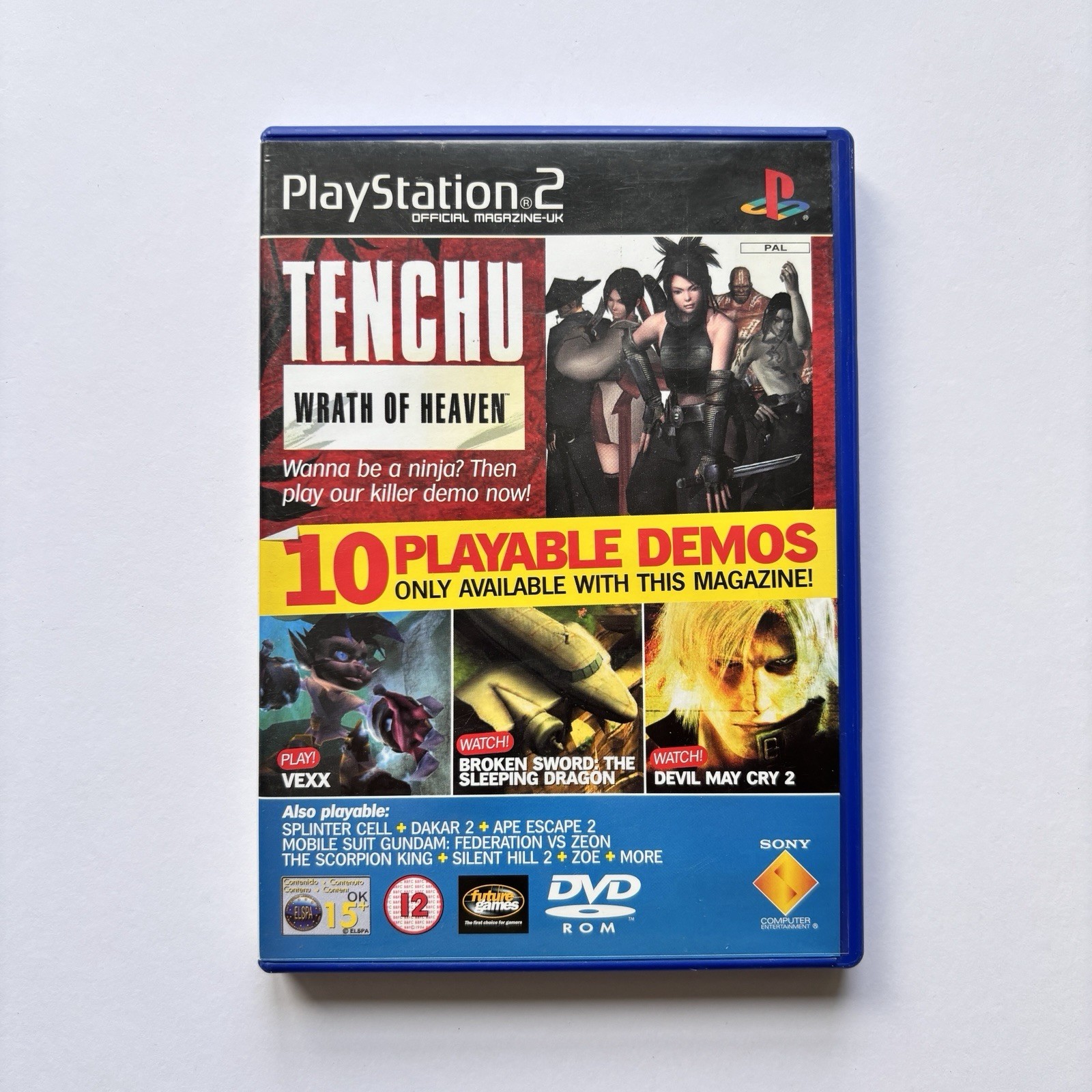 PS2 Demo Disc - Ops2m Demo 32 - Technu: Wrath of Heaven