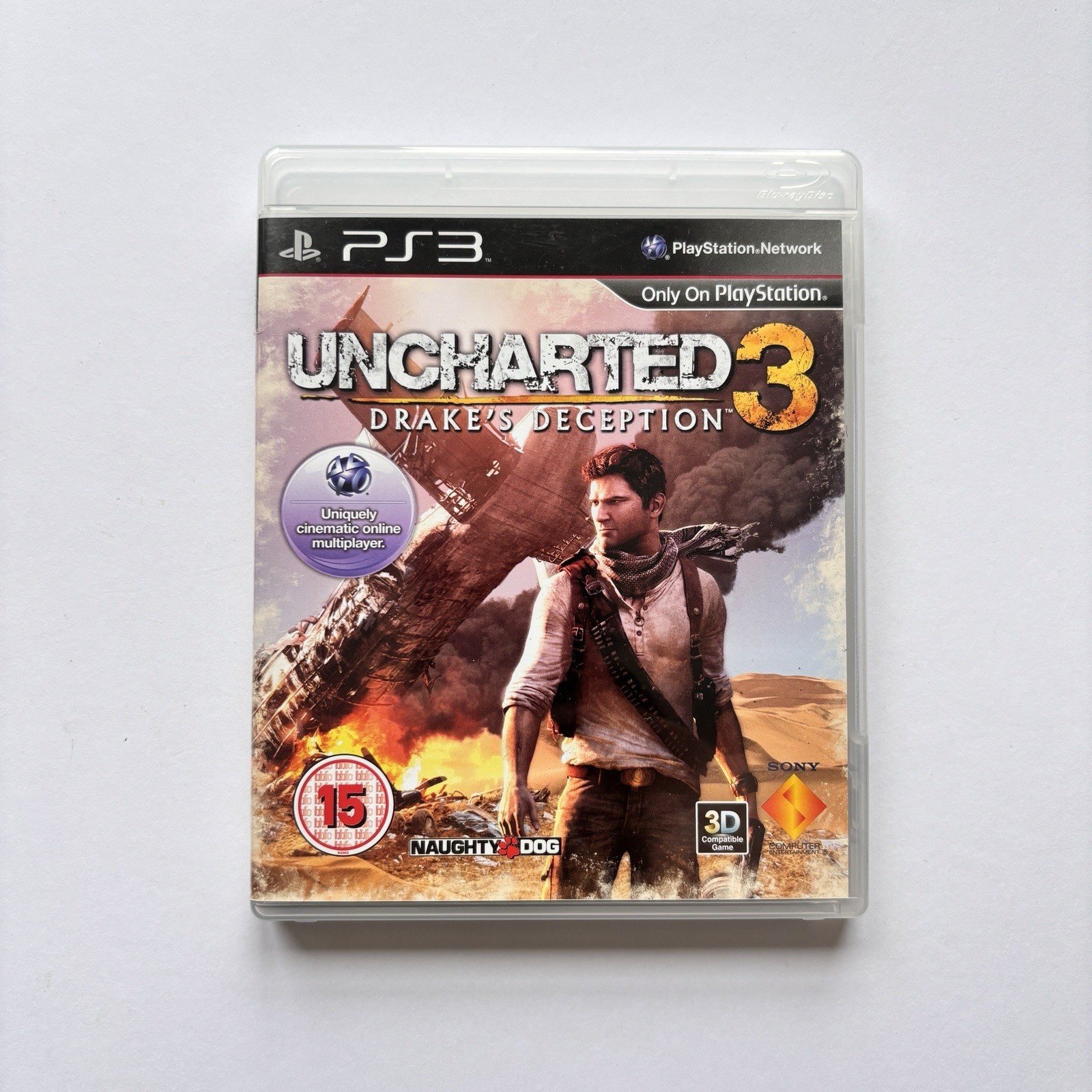 Uncharted 3 Drakes Deception ( Sony PlayStation 3, PS3, Complete )