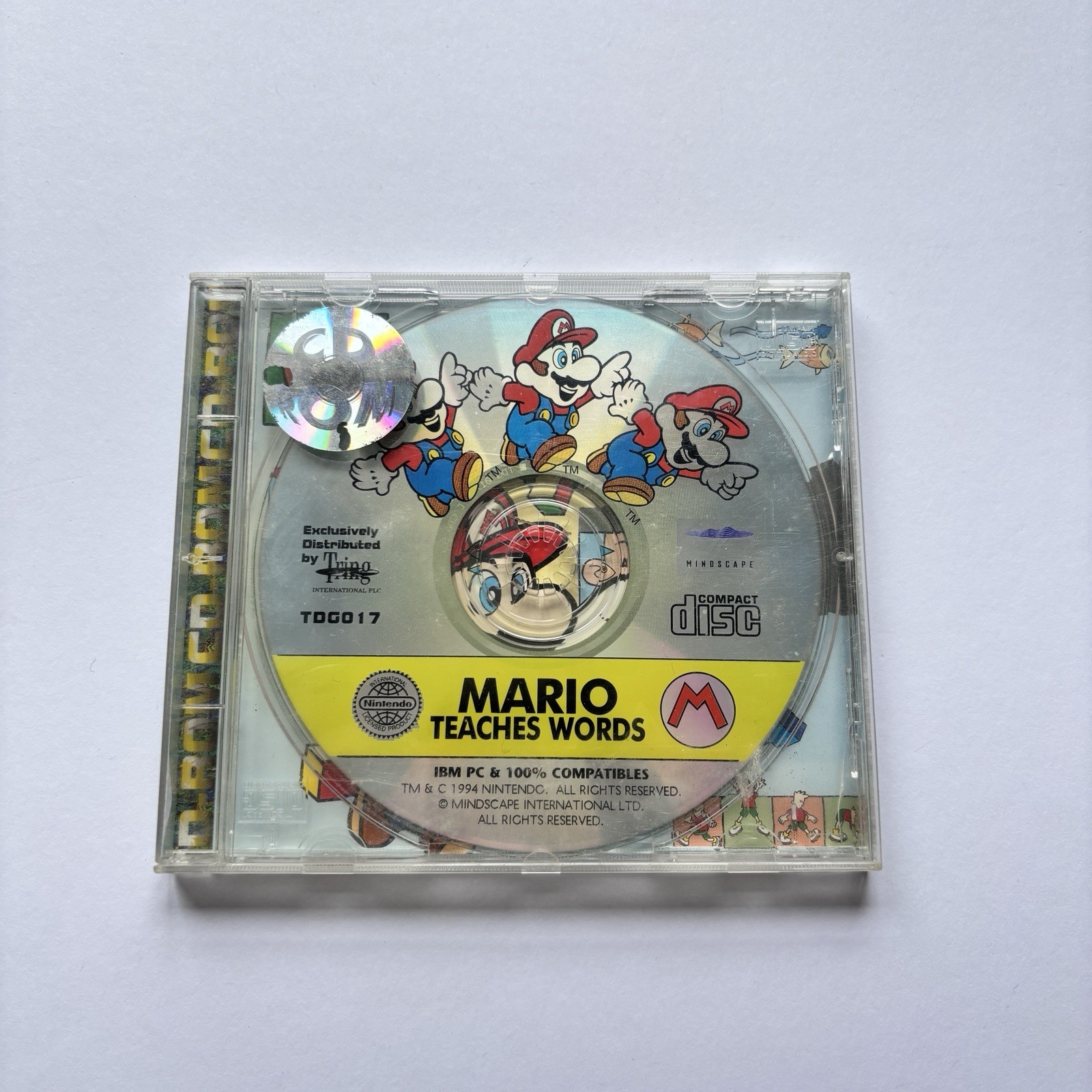 Mario Teaches Words ( PC, CD/ROM )