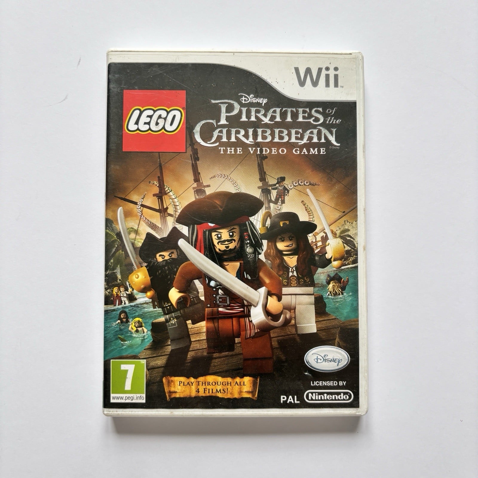 LEGO Pirates of the Caribbean (Nintendo Wii, PAL, Complete)