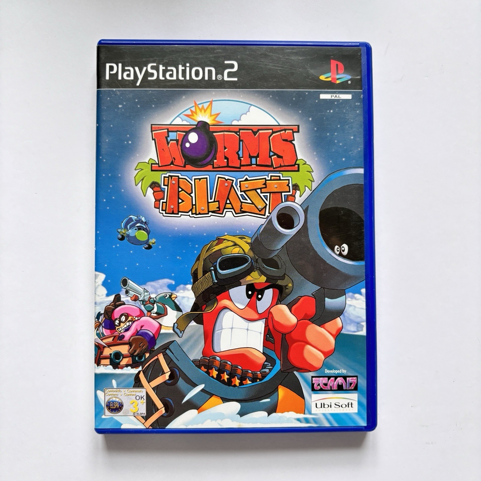 Worms Blast (Sony PlayStation 2, PAL, Complete)