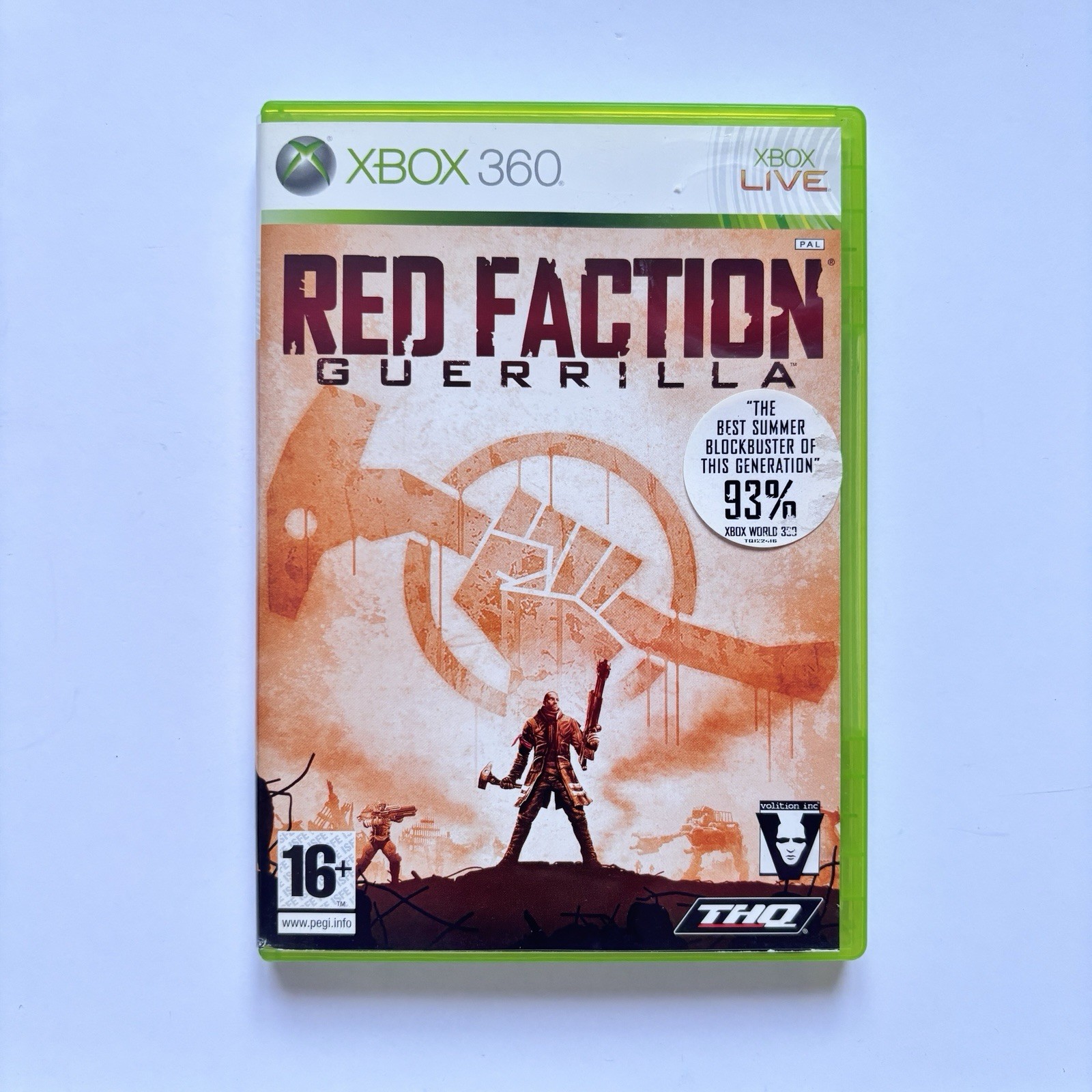 Red Faction: Guerrilla (Microsoft Xbox 360, PAL, Complete)