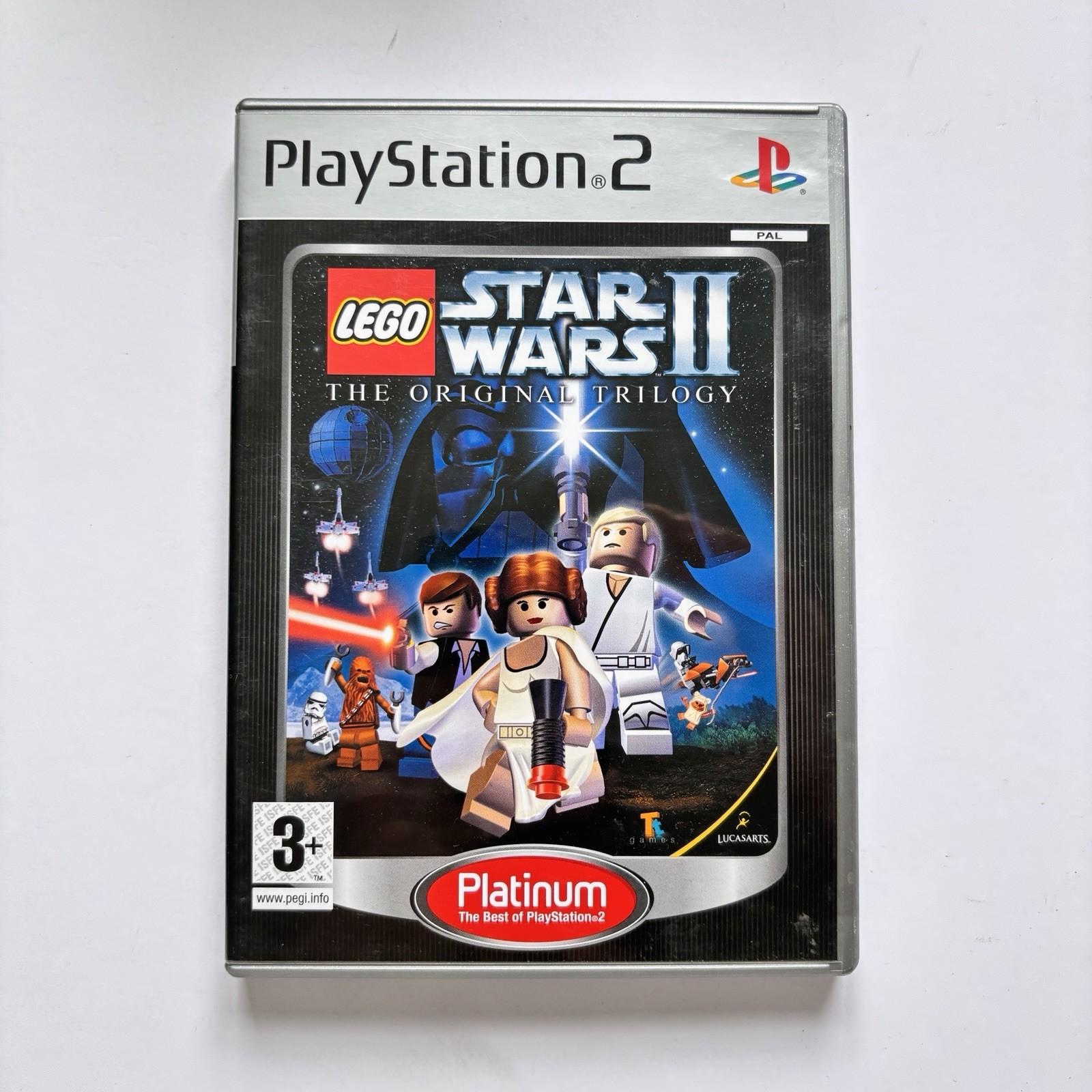 LEGO Star Wars II: The Original Trilogy (Sony PlayStation 2, PAL, Complete)
