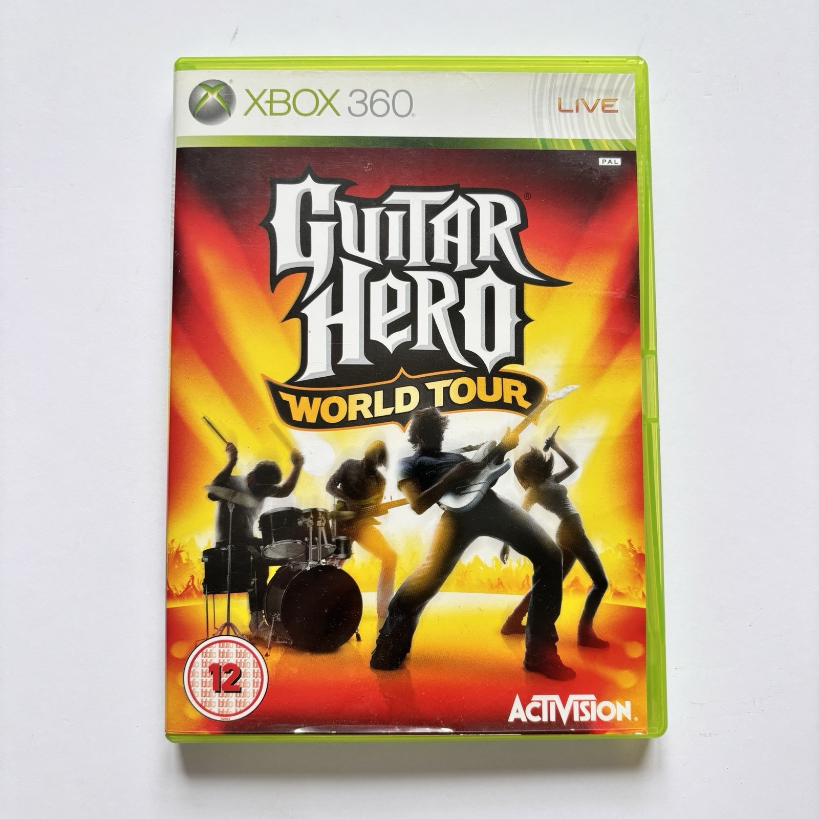 Guitar Hero World Tour (Microsoft Xbox 360, PAL, Complete)