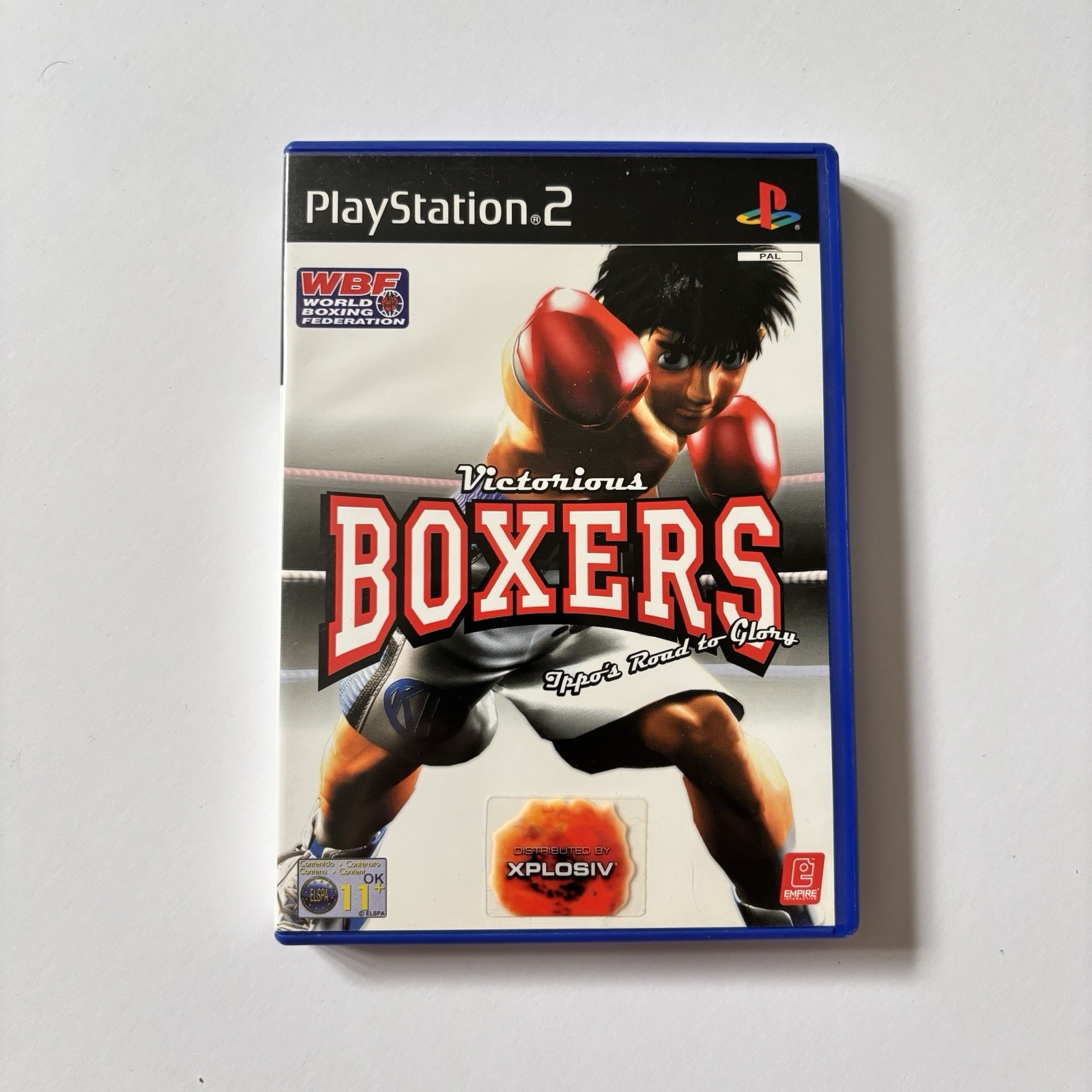 Victorious Boxers Ippo's Road to Glory (Sony PlayStation 2, PS2, PAL, Complete)