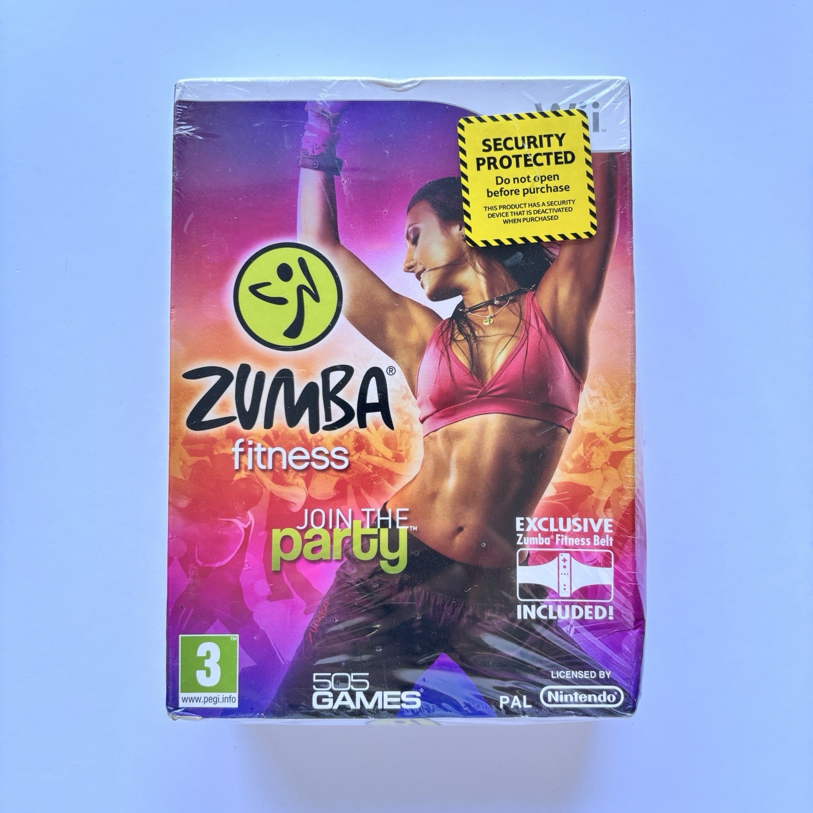 Nintendo Wii Zumba Fitness with Wii Remote Belt