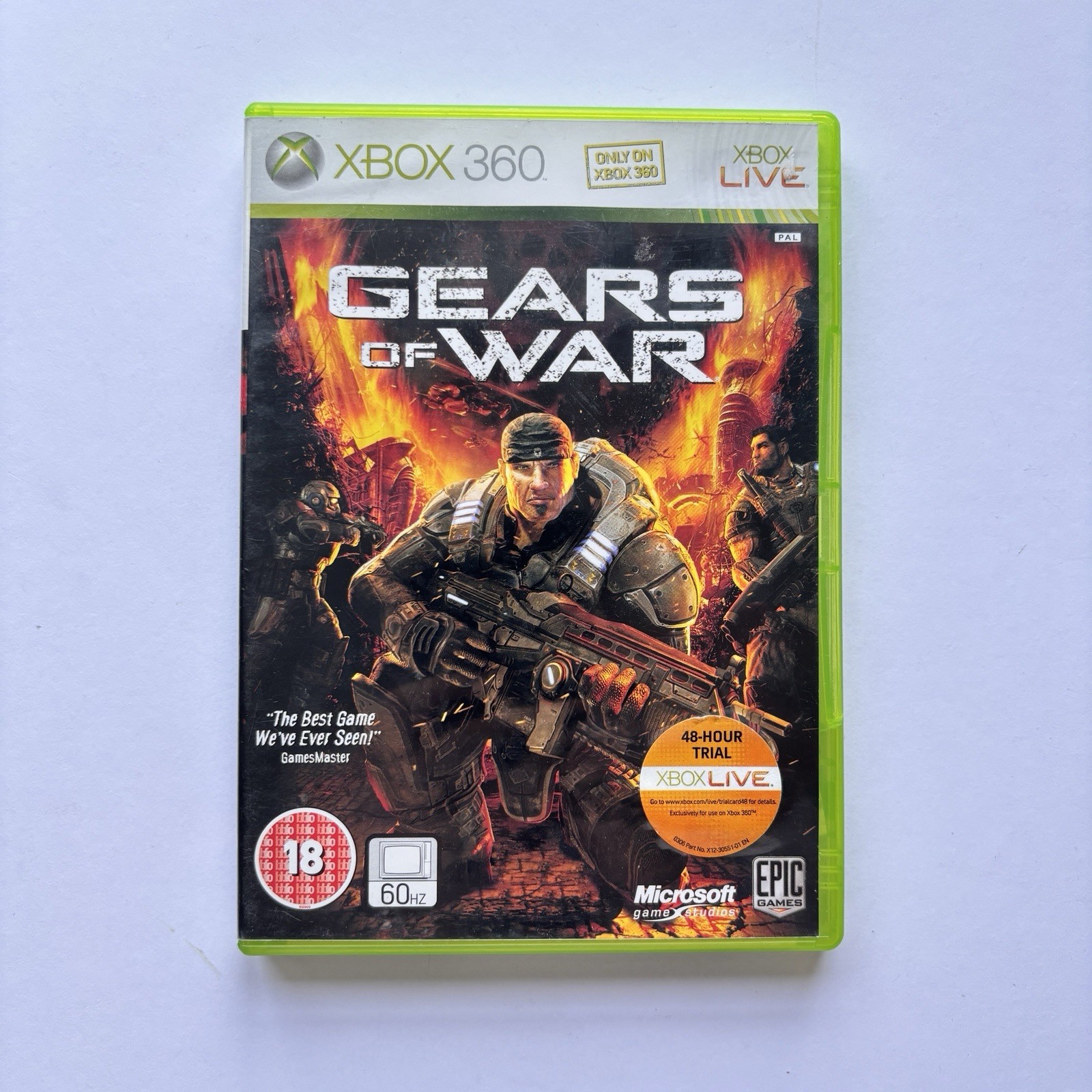 Gears Of War ( Microsoft Xbox 360, PAL, Complete )